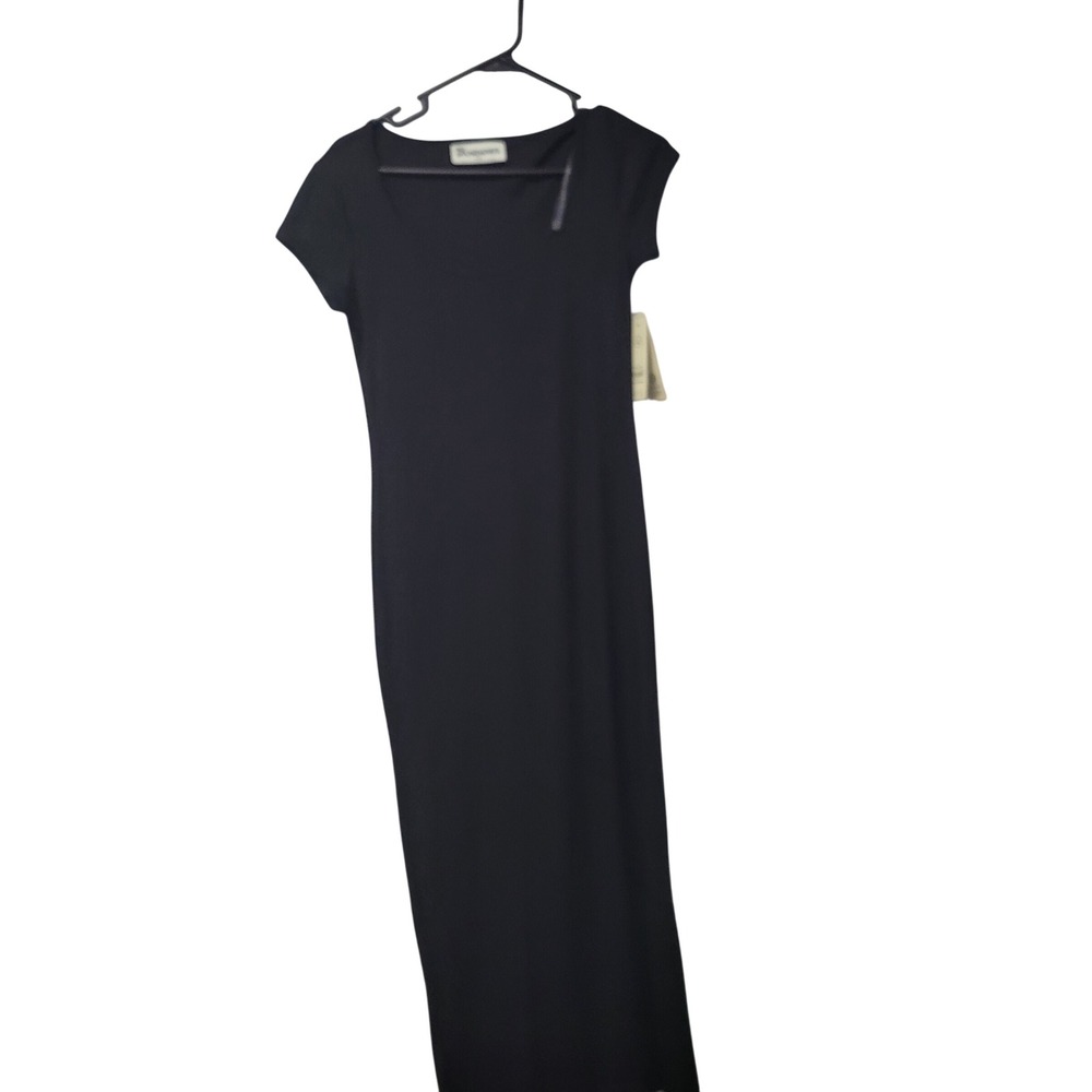 No Boundaries Scoop Midi Dress Black Soot NB45HO019925 Mens M 8-10 NWT